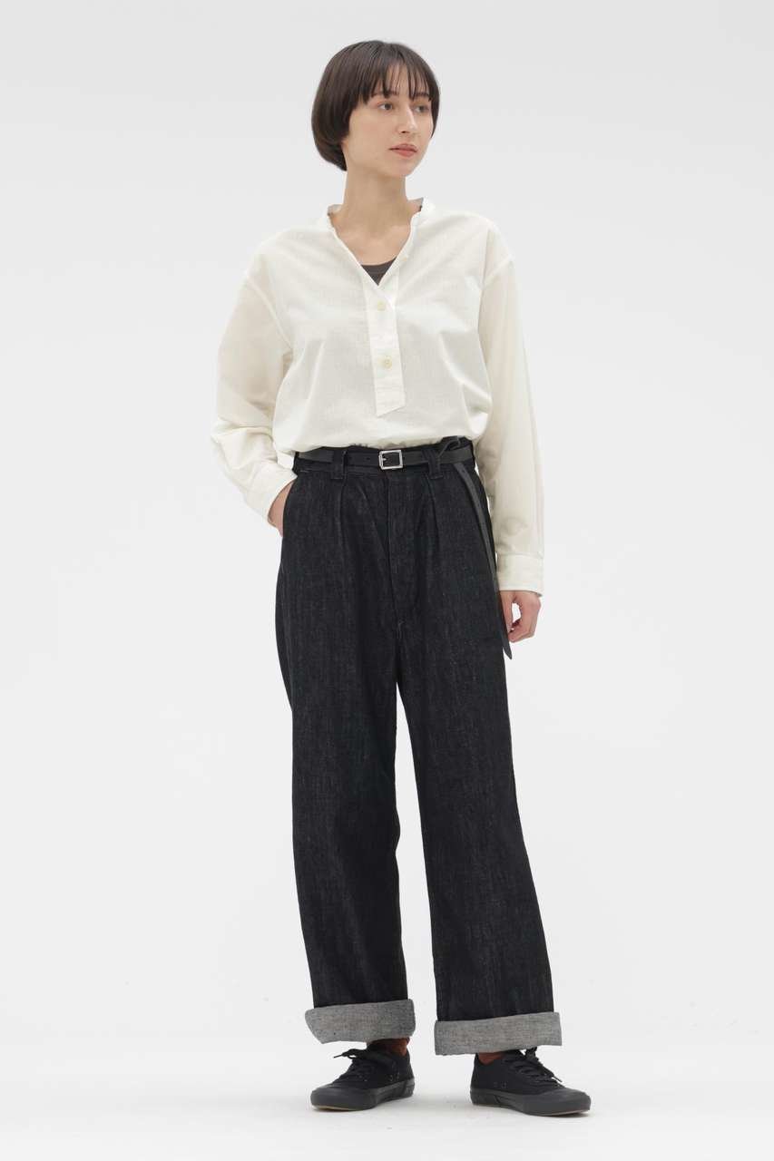 【マーガレットハウエル/MARGARET HOWELL】のTINY GINGHAM COTTON SHIRT 人気、トレンドファッション・服の通販 founy(ファニー) 　ファッション　Fashion　レディースファッション　Fashion for Women　トップス・カットソー　Cut & Sew Tops　シャツ・ブラウス・オフィスカジュアル　Elegant Blouses & Button-Ups　ギンガム　Gingham, Gingham Fabric　スリーブ　Sleeve, Long Sleeve / Short Sleeve　チェック　Check, Plaid, Tartan　バランス　Balance, Style Balance　フィット　Fit, Slim Fit　フロント　Front, Front Design　リラックス　Relax, Relaxed Fit　ロング　Long, Long-Length　ワッシャー　Washer, Crinkled Finish　定番　Standard, Basic Item　無地　Plain, Solid Color　other-2|ID: prp329100004910549 ipo3291000000036792971