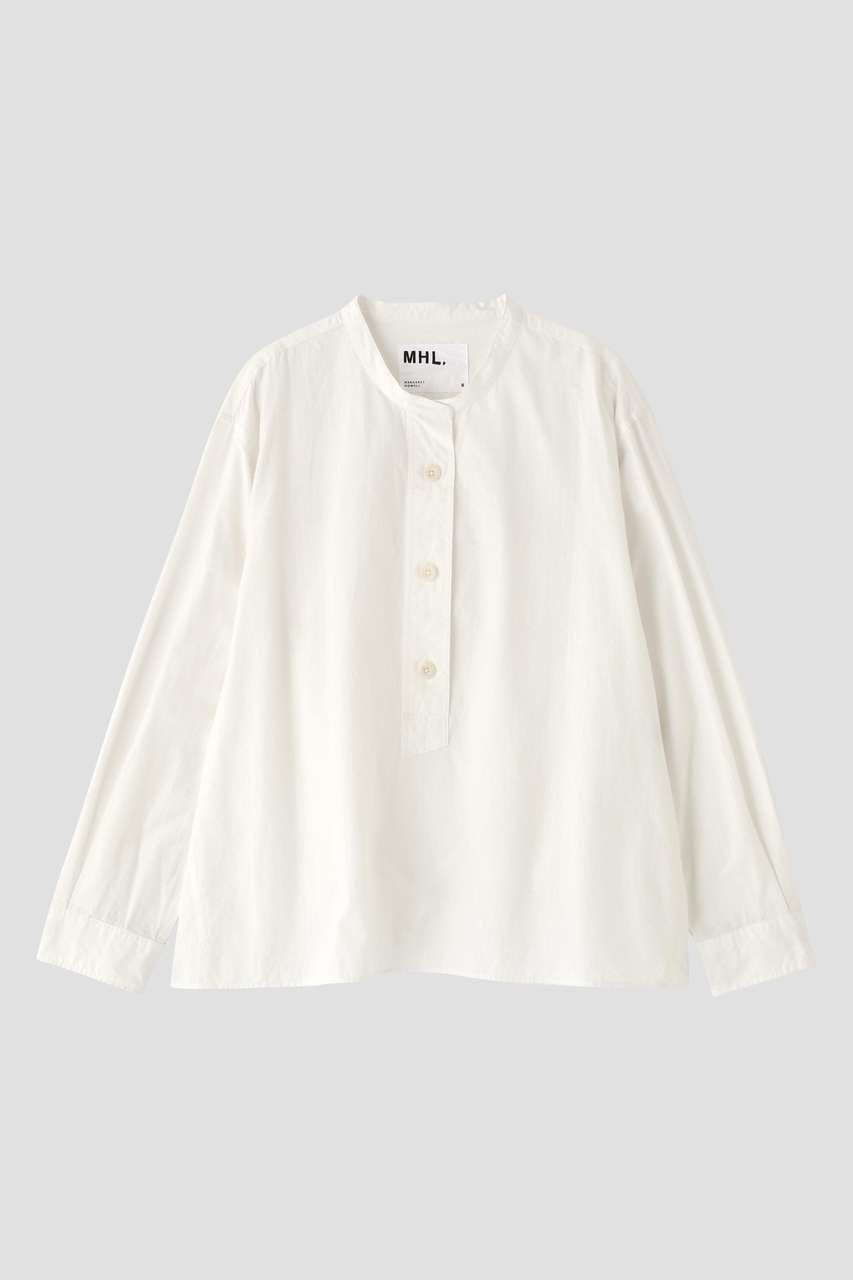 【マーガレットハウエル/MARGARET HOWELL】のTINY GINGHAM COTTON SHIRT 人気、トレンドファッション・服の通販 founy(ファニー) 　ファッション　Fashion　レディースファッション　Fashion for Women　トップス・カットソー　Cut & Sew Tops　シャツ・ブラウス・オフィスカジュアル　Elegant Blouses & Button-Ups　ギンガム　Gingham, Gingham Fabric　スリーブ　Sleeve, Long Sleeve / Short Sleeve　チェック　Check, Plaid, Tartan　バランス　Balance, Style Balance　フィット　Fit, Slim Fit　フロント　Front, Front Design　リラックス　Relax, Relaxed Fit　ロング　Long, Long-Length　ワッシャー　Washer, Crinkled Finish　定番　Standard, Basic Item　無地　Plain, Solid Color　other-3|ID: prp329100004910549 ipo3291000000036792972