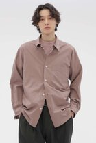 【その他のブランド/Other】のFINE COTTON TWILL SHIRTING SHIRT 人気、トレンドファッション・服の通販 founy(ファニー) ファッション Fashion レディースファッション Fashion for Women トップス・カットソー Cut & Sew Tops シャツ・ブラウス・オフィスカジュアル Elegant Blouses & Button-Ups なめらか Smooth, Silky Texture スリーブ Sleeve, Long Sleeve / Short Sleeve ドレープ Drape, Draping Fabric バランス Balance, Style Balance ベーシック Basic, Essential ロング Long, Long-Length thumbnail レッド|ID: prp329100004910554 ipo3291000000036793008