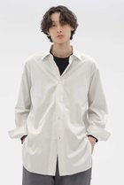 【マーガレット ハウエル/MARGARET HOWELL / MEN】のFINE COTTON PIQUE SHIRTING SHIRT ホワイト|ID: prp329100004910555 ipo3291000000036793017