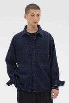 【マーガレット ハウエル/MARGARET HOWELL / MEN】のCANTON LIGHT DENIM SHIRT ブルー|ID: prp329100004910557 ipo3291000000036793035