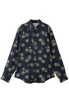 【フランク&アイリーン/Frank&Eileen / MEN】の【MEN】 FINBAR イタリアンリネン ブラックフラワー シャツ ネイビー|ID: prp329100004910559 ipo3291000000036793052