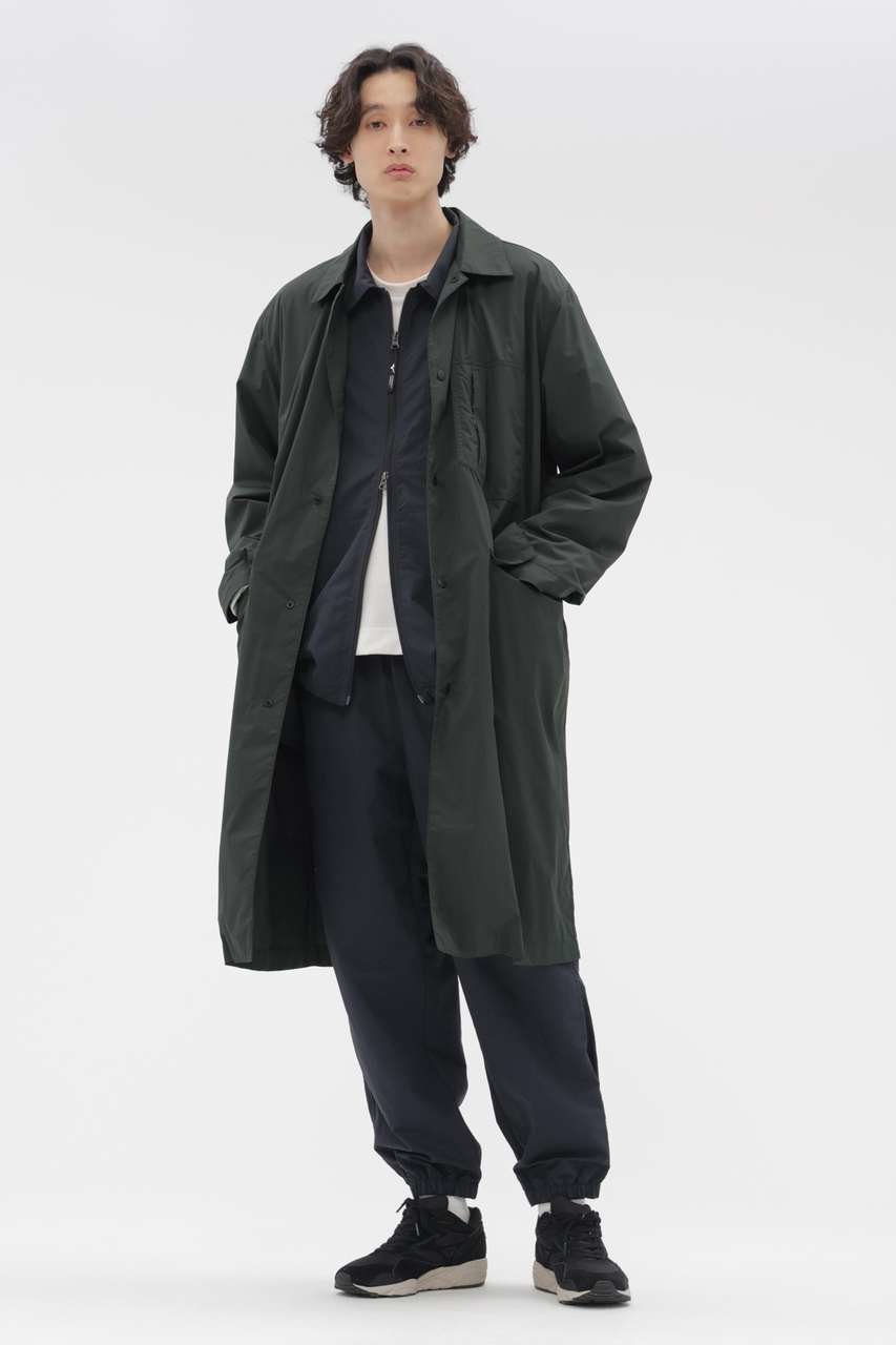 【その他のブランド/Other】のRECYCLED NYLON COMPACT RIPSTOP COAT 人気、トレンドファッション・服の通販 founy(ファニー) 　ファッション　Fashion　レディースファッション　Fashion for Women　アウター　Coat / Outerwear Collection　コート・ロングコート・ピーコート　Long Coats, Peacoats & More　チェスターコート・ロング丈アウター　Chester Coats / Chesterfield Long Coats　アクリル　Acrylic Material　コレクション　Collection, Seasonal Line　コーティング　Coating, Coated Finish　スポーティ　Sporty, Casual Athletic　マーガレット　Marguerite, Daisy Pattern　モダン　Modern, Contemporary　リップ　Lip, Lip Motif　ロング　Long, Long-Length　other-2|ID: prp329100004910564 ipo3291000000036793097