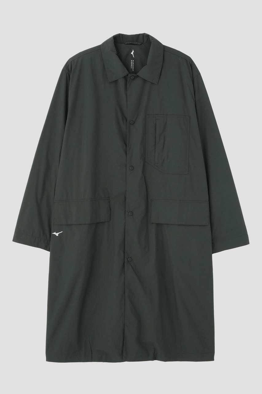 【その他のブランド/Other】のRECYCLED NYLON COMPACT RIPSTOP COAT 人気、トレンドファッション・服の通販 founy(ファニー) 　ファッション　Fashion　レディースファッション　Fashion for Women　アウター　Coat / Outerwear Collection　コート・ロングコート・ピーコート　Long Coats, Peacoats & More　チェスターコート・ロング丈アウター　Chester Coats / Chesterfield Long Coats　アクリル　Acrylic Material　コレクション　Collection, Seasonal Line　コーティング　Coating, Coated Finish　スポーティ　Sporty, Casual Athletic　マーガレット　Marguerite, Daisy Pattern　モダン　Modern, Contemporary　リップ　Lip, Lip Motif　ロング　Long, Long-Length　other-3|ID: prp329100004910564 ipo3291000000036793098