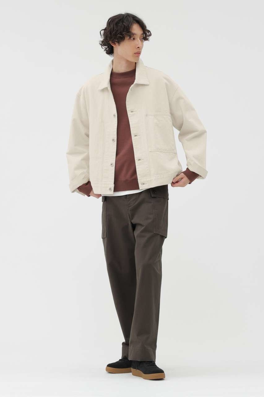 【その他のブランド/Other】のCANTON NATURAL DENIM BLOUSON 人気、トレンドファッション・服の通販 founy(ファニー) ファッション Fashion レディースファッション Fashion for Women アウター Coat / Outerwear Collection レディースジャケット・軽アウター Jackets ブルゾンジャケット・スポーティアウター Blouson Jackets コンパクト Compact, Small Size ジャケット Jacket, Outerwear ジーンズ Jeans, Denim Pants スマート Smart, Elegant ネップ Nepp, Slub Yarn ブルゾン Blouson, Bomber Jacket ポケット Pocket, Pocket Detail ワイド Wide, Wide Fit ワーク Workwear, Utility Style エレガント 上品 Elegant 新作・新入荷 New Arrivals / New In other-3|ID: prp329100004910568 ipo3291000000036793129