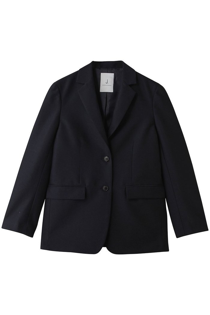 【ジェイドット/j.】のシルキーダブルフェイス シングルジャケット インテリア・キッズ・メンズ・レディースファッション・服の通販 founy(ファニー) https://founy.com/ ファッション Fashion レディースファッション Fashion for Women アウター Coat / Outerwear Collection レディースジャケット・軽アウター Jackets シンプル Simple, Minimal ジャケット Jacket, Outerwear パーティ Party, Party Style ビッグ Big, Oversized |ID: prp329100004910569 ipo3291000000036793135