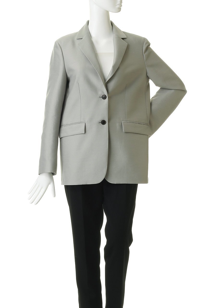 【ジェイドット/j.】のシルキーダブルフェイス シングルジャケット 人気、トレンドファッション・服の通販 founy(ファニー) 　ファッション　Fashion　レディースファッション　Fashion for Women　アウター　Coat / Outerwear Collection　レディースジャケット・軽アウター　Jackets　シンプル　Simple, Minimal　ジャケット　Jacket, Outerwear　パーティ　Party, Party Style　ビッグ　Big, Oversized　other-2|ID: prp329100004910569 ipo3291000000036793138