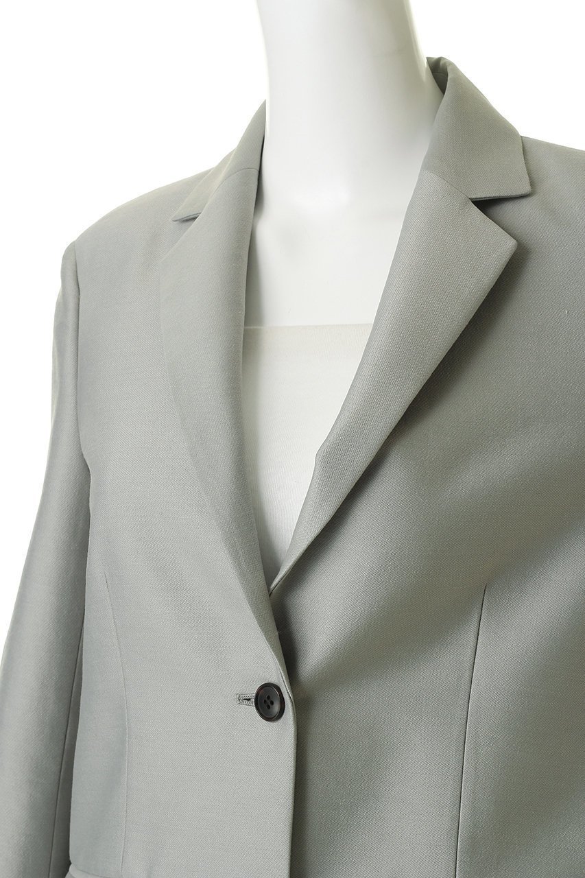 【ジェイドット/j.】のシルキーダブルフェイス シングルジャケット 人気、トレンドファッション・服の通販 founy(ファニー) 　ファッション　Fashion　レディースファッション　Fashion for Women　アウター　Coat / Outerwear Collection　レディースジャケット・軽アウター　Jackets　シンプル　Simple, Minimal　ジャケット　Jacket, Outerwear　パーティ　Party, Party Style　ビッグ　Big, Oversized　other-5|ID: prp329100004910569 ipo3291000000036793141