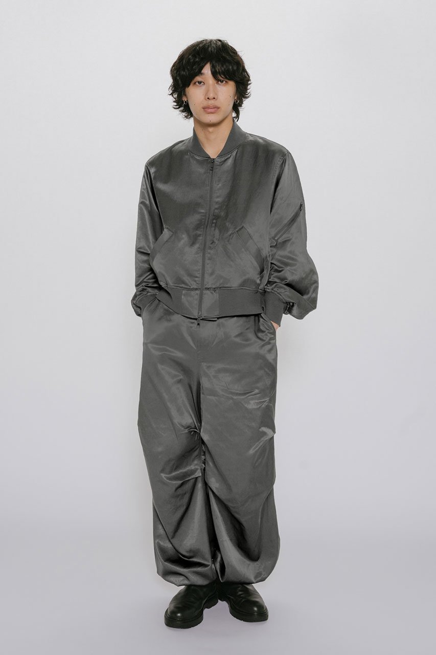 【ミディウミソリッド/MIDIUMISOLID / MEN】の【MEN】bleach satin MA-1 MA-1 人気、トレンドファッション・服の通販 founy(ファニー) ファッション Fashion メンズファッション Fashion for Men アンティーク Antique-Inspired サテン Satin, Glossy Fabric ジャケット Jacket, Outerwear ブリーチ Bleach, Washed Finish ブルゾン Blouson, Bomber Jacket ミリタリー Military, Army Style モダン Modern, Contemporary other-6|ID: prp329100004910571 ipo3291000000036793161