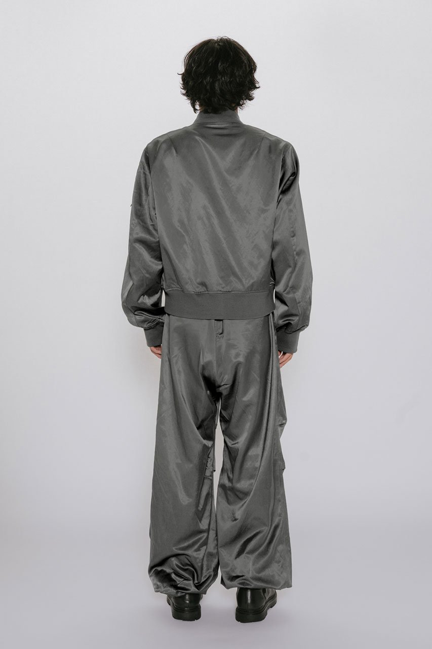 【ミディウミソリッド/MIDIUMISOLID / MEN】の【MEN】bleach satin MA-1 MA-1 人気、トレンドファッション・服の通販 founy(ファニー) ファッション Fashion メンズファッション Fashion for Men アンティーク Antique-Inspired サテン Satin, Glossy Fabric ジャケット Jacket, Outerwear ブリーチ Bleach, Washed Finish ブルゾン Blouson, Bomber Jacket ミリタリー Military, Army Style モダン Modern, Contemporary other-8|ID: prp329100004910571 ipo3291000000036793163