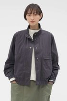 【マーガレットハウエル/MARGARET HOWELL】のCOTTON NYLON PLAINWEAVE BLOUSON グレー|ID: prp329100004910572 ipo3291000000036793175