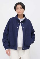 【マーガレットハウエル/MARGARET HOWELL】のCOTTON NYLON PLAINWEAVE BLOUSON ブルー|ID: prp329100004910572 ipo3291000000036793176