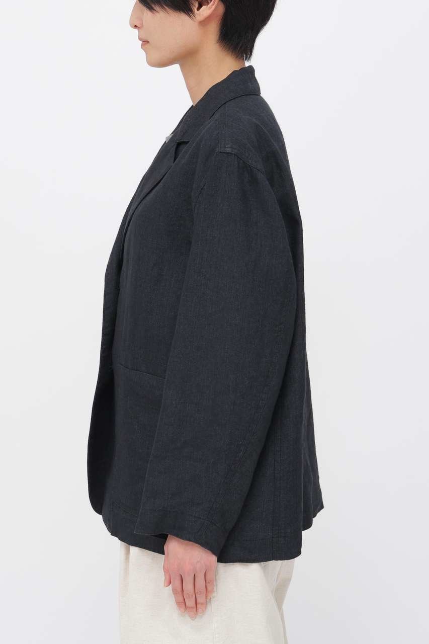 【マーガレットハウエル/MARGARET HOWELL】のFADED WOOL LINEN TWILL JACKET 人気、トレンドファッション・服の通販 founy(ファニー) ファッション Fashion レディースファッション Fashion for Women アウター Coat / Outerwear Collection レディースジャケット・軽アウター Jackets おすすめ Recommended / Our Picks ジャケット Jacket, Outerwear セットアップ Set-Up, Coordinated Outfit ツイル Twist, Twisted Detail テーラード Tailored, Tailored Fit バランス Balance, Style Balance フィット Fit, Slim Fit フォーマル Formal, Dressy フロント Front, Front Design ブルゾン Blouson, Bomber Jacket ポケット Pocket, Pocket Detail ミックス Mix, Mixed Style リネン Linen, Linen Fabric ワーク Workwear, Utility Style ヴィンテージ Vintage Style other-3|ID: prp329100004910573 ipo3291000000036793193