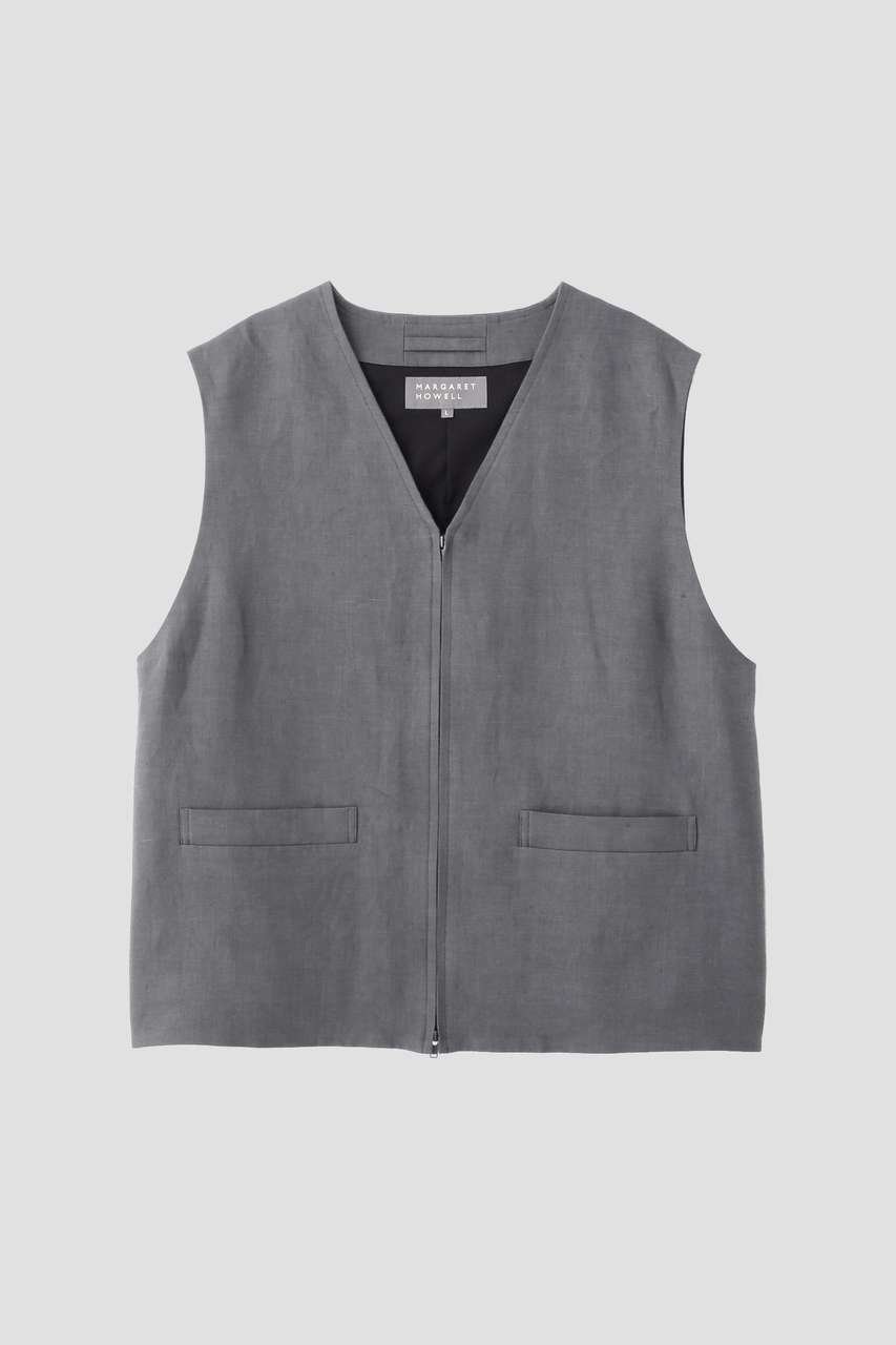 【その他のブランド/Other】のCOMPACT LINEN TWILL BLOUSON 人気、トレンドファッション・服の通販 founy(ファニー) 　ファッション　Fashion　レディースファッション　Fashion for Women　アウター　Coat / Outerwear Collection　レディースジャケット・軽アウター　Jackets　ブルゾンジャケット・スポーティアウター　Blouson Jackets　おすすめ　Recommended / Our Picks　シンプル　Simple, Minimal　ジャケット　Jacket, Outerwear　セットアップ　Set-Up, Coordinated Outfit　フロント　Front, Front Design　ブルゾン　Blouson, Bomber Jacket　ベスト　Vest, Waistcoat　リネン　Linen, Linen Fabric　ヴィンテージ　Vintage Style　other-5|ID: prp329100004910576 ipo3291000000036793232