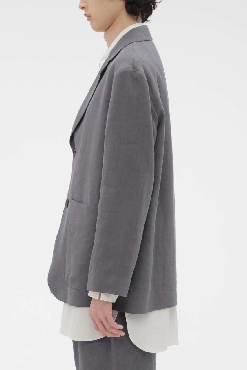【その他のブランド/Other】のCOMPACT LINEN TWILL JACKET 人気、トレンドファッション・服の通販 founy(ファニー) 　ファッション　Fashion　レディースファッション　Fashion for Women　アウター　Coat / Outerwear Collection　レディースジャケット・軽アウター　Jackets　おすすめ　Recommended / Our Picks　ショルダー　Shoulder, Shoulder Strap　ジャケット　Jacket, Outerwear　セットアップ　Set-Up, Coordinated Outfit　ドロップ　Drop Shoulder, Dropped Style　パッチ　Patch, Appliqué　ポケット　Pocket, Pocket Detail　リネン　Linen, Linen Fabric　other-3|ID: prp329100004910578 ipo3291000000036793244