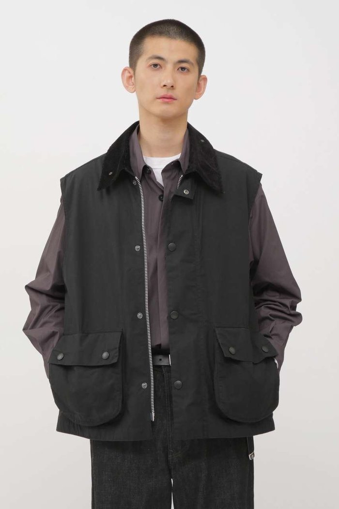 【その他のブランド/Other】のDRY WAX COTTON BLOUSON インテリア・キッズ・メンズ・レディースファッション・服の通販 founy(ファニー) https://founy.com/ ファッション Fashion レディースファッション Fashion for Women アウター Coat / Outerwear Collection レディースジャケット・軽アウター Jackets ブルゾンジャケット・スポーティアウター Blouson Jackets アウトドア Outdoor Clothing クラシック Classic, Timeless Style コーデュロイ Corduroy, Cord Fabric ジャケット Jacket, Outerwear フラップ Flap, Flap Pocket ベスト Vest, Waistcoat ポケット Pocket, Pocket Detail モダン Modern, Contemporary |ID: prp329100004910579 ipo3291000000036793249