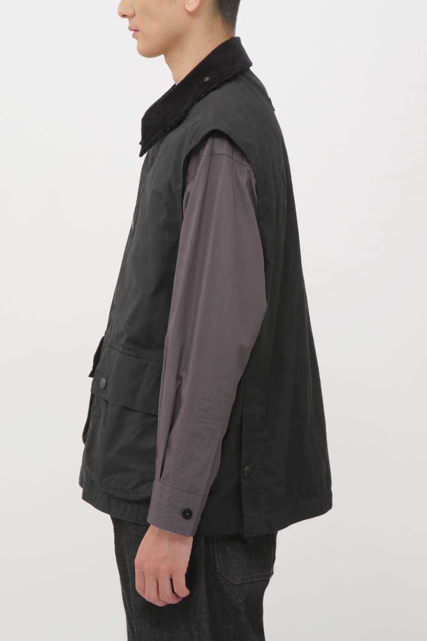 【その他のブランド/Other】のDRY WAX COTTON BLOUSON 人気、トレンドファッション・服の通販 founy(ファニー) 　ファッション　Fashion　レディースファッション　Fashion for Women　アウター　Coat / Outerwear Collection　レディースジャケット・軽アウター　Jackets　ブルゾンジャケット・スポーティアウター　Blouson Jackets　アウトドア　Outdoor Clothing　クラシック　Classic, Timeless Style　コーデュロイ　Corduroy, Cord Fabric　ジャケット　Jacket, Outerwear　フラップ　Flap, Flap Pocket　ベスト　Vest, Waistcoat　ポケット　Pocket, Pocket Detail　モダン　Modern, Contemporary　other-4|ID: prp329100004910579 ipo3291000000036793253