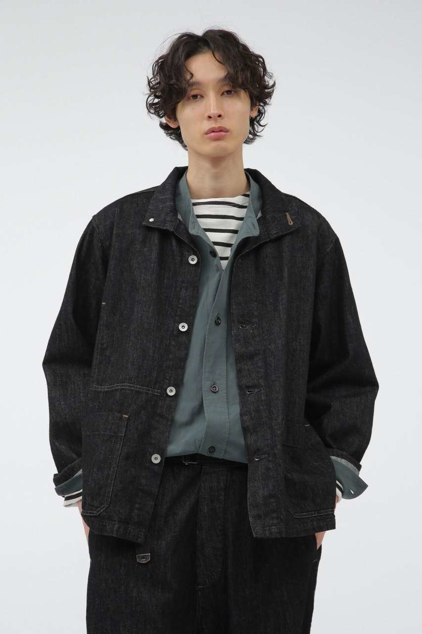 【その他のブランド/Other】のCANTON LIGHT DENIM BLACK インテリア・キッズ・メンズ・レディースファッション・服の通販 founy(ファニー) 　ファッション　Fashion　レディースファッション　Fashion for Women　アウター　Coat / Outerwear Collection　レディースジャケット・軽アウター　Jackets　コンパクト　Compact, Small Size　ジャケット　Jacket, Outerwear　ジーンズ　Jeans, Denim Pants　デニム　Denim, Jeans Material　ネップ　Nepp, Slub Yarn　バランス　Balance, Style Balance　パッチ　Patch, Appliqué　フロント　Front, Front Design　ブルゾン　Blouson, Bomber Jacket　ポケット　Pocket, Pocket Detail　ワーク　Workwear, Utility Style　新作・新入荷　New Arrivals / New In　ブラック|ID: prp329100004910580 ipo3291000000036793259