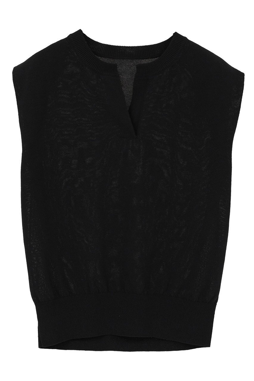 【マルティニーク/martinique】の【l heritage martinique】シルクコットンノースリーブプルオーバー 人気、トレンドファッション・服の通販 founy(ファニー) 　ファッション　Fashion　レディースファッション　Fashion for Women　トップス・カットソー　Cut & Sew Tops　ニット　Knit Tops & Sweaters　キャミソール&ノースリーブ　Camisoles & Sleeveless Tops　カジュアルプルオーバー・ニットトップス　Pullovers & Knit Tops / Casual Pullovers　おすすめ　Recommended / Our Picks　インナー　Innerwear　カーディガン　Cardigan, Knitwear　シルク　Silk, 100% Silk　シンプル　Simple, Minimal　ツイスト　Tweed, Tweed Fabric　ノースリーブ　Sleeveless, No-Sleeve　ボトム　Bottoms, Lower Wear　ミドル　Middle Length, Mid Height　 other-1|ID: prp329100004910586 ipo3291000000036793316