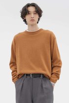 【その他のブランド/Other】のMERINO COTTON TWIST KNITWEAR 人気、トレンドファッション・服の通販 founy(ファニー) ファッション Fashion レディースファッション Fashion for Women トップス・カットソー Cut & Sew Tops ニット Knit Tops & Sweaters カジュアルプルオーバー・ニットトップス Pullovers & Knit Tops / Casual Pullovers シンプル Simple, Minimal バランス Balance, Style Balance メランジ Melange, Mixed Yarn 新作・新入荷 New Arrivals / New In thumbnail ブラウン|ID: prp329100004910590 ipo3291000000036793338
