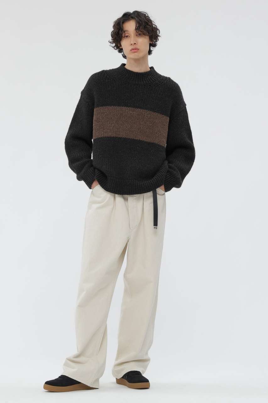 【その他のブランド/Other】のNATURAL SPUN WOOL KNITWEAR 人気、トレンドファッション・服の通販 founy(ファニー) ファッション Fashion レディースファッション Fashion for Women トップス・カットソー Cut & Sew Tops ニット Knit Tops & Sweaters カジュアルプルオーバー・ニットトップス Pullovers & Knit Tops / Casual Pullovers ショルダー Shoulder, Shoulder Strap ストライプ Stripe, Striped Pattern ドロップ Drop Shoulder, Dropped Style ハンド Hand, Handmade バランス Balance, Style Balance モダン Modern, Contemporary 新作・新入荷 New Arrivals / New In other-2|ID: prp329100004910591 ipo3291000000036793348