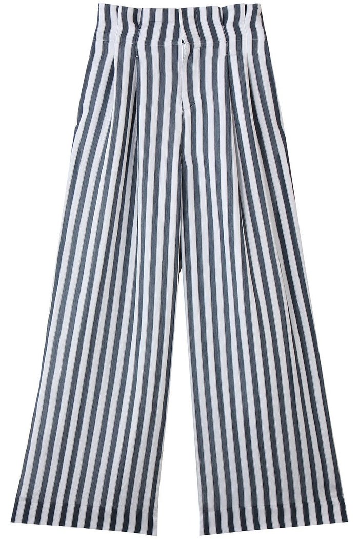 【エムフィル/M Fil】のリゾートストライプ ハイウエストシャーリングパンツ インテリア・キッズ・メンズ・レディースファッション・服の通販 founy(ファニー) https://founy.com/ ファッション Fashion レディースファッション Fashion for Women パンツ Pants & Trousers シアー Sheer, See-Through シャーリング Shirring, Ruched シンプル Simple, Minimal ストライプ Stripe, Striped Pattern リゾート Resort, Vacation Style エレガント 上品 Elegant |ID: prp329100004910594 ipo3291000000036793369