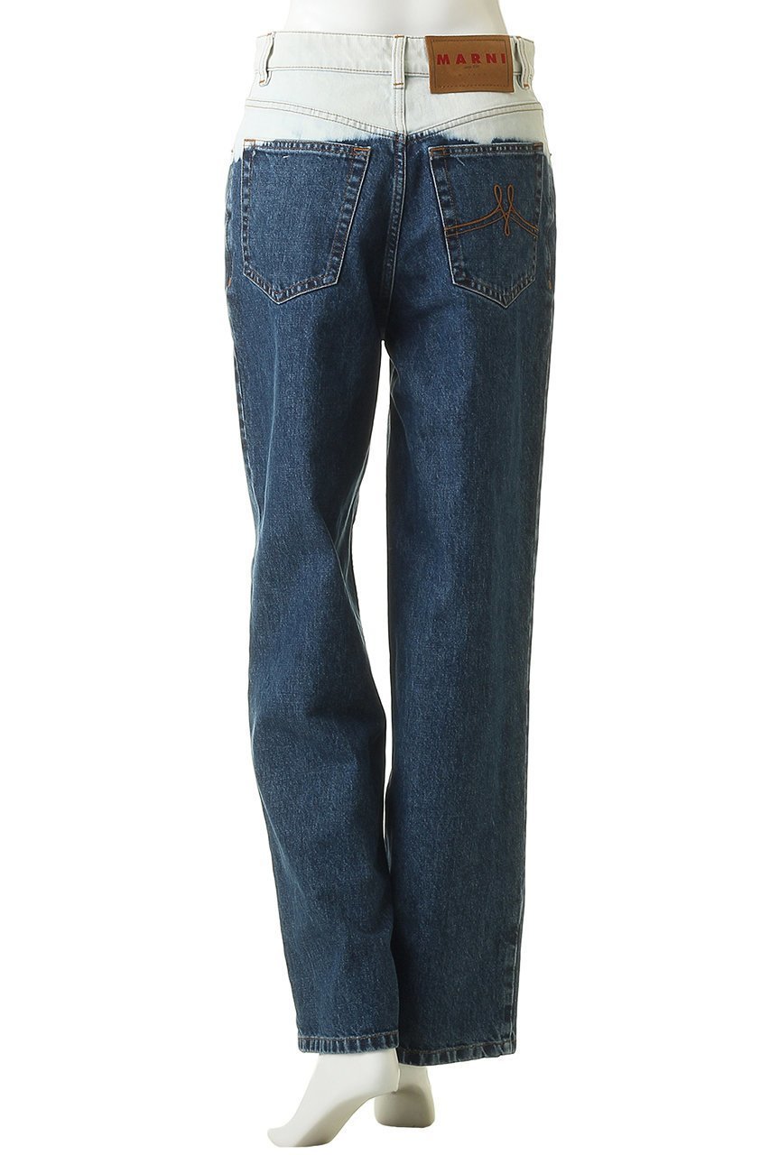 【マルニ/MARNI】のグラデーションデニムパンツ 人気、トレンドファッション・服の通販 founy(ファニー) 　ファッション　Fashion　レディースファッション　Fashion for Women　パンツ　Pants & Trousers　デニムパンツ・ジーンズ・美脚デニム　Denim Jeans & Pants　クロップド　Cropped, Short Length　グラデーション　Gradient, Ombre　デニム　Denim, Jeans Material　ワイド　Wide, Wide Fit　other-4|ID: prp329100004910598 ipo3291000000036793406