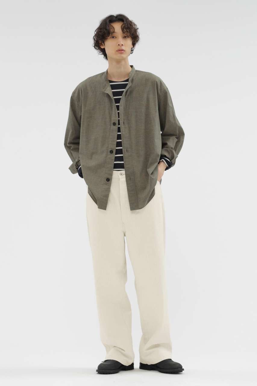 【その他のブランド/Other】のCANTON NATURAL DENIM TROUSERS 人気、トレンドファッション・服の通販 founy(ファニー) ファッション Fashion レディースファッション Fashion for Women パンツ Pants & Trousers ヴィンテージ Vintage Style ジーンズ Jeans, Denim Pants テーパード Tapered, Tapered Pants デニム Denim, Jeans Material ネップ Nepp, Slub Yarn ポケット Pocket, Pocket Detail ミリタリー Military, Army Style ワーク Workwear, Utility Style エレガント 上品 Elegant 新作・新入荷 New Arrivals / New In other-5|ID: prp329100004910610 ipo3291000000036793518