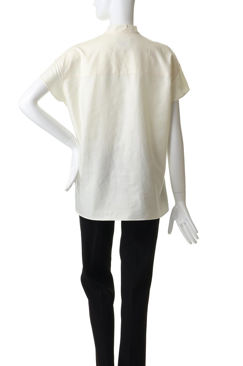 【スタニングルアー/STUNNING LURE】の【Waltz】グロッシーアシンメトリーカラーシャツ 人気、トレンドファッション・服の通販 founy(ファニー) 　ファッション　Fashion　レディースファッション　Fashion for Women　トップス・カットソー　Cut & Sew Tops　シャツ・ブラウス・オフィスカジュアル　Elegant Blouses & Button-Ups　アシンメトリー　Asymmetrical Style　インナー　Innerwear　ショルダー　Shoulder, Shoulder Strap　ジャケット　Jacket, Outerwear　スリーブ　Sleeve, Long Sleeve / Short Sleeve　ドロップ　Drop Shoulder, Dropped Style　バランス　Balance, Style Balance　ヘムライン　Hemline, Bottom Cut　モダン　Modern, Contemporary　ラウンド　Round, Round Neck　ロング　Long, Long-Length　other-4|ID: prp329100004910627 ipo3291000000036793667