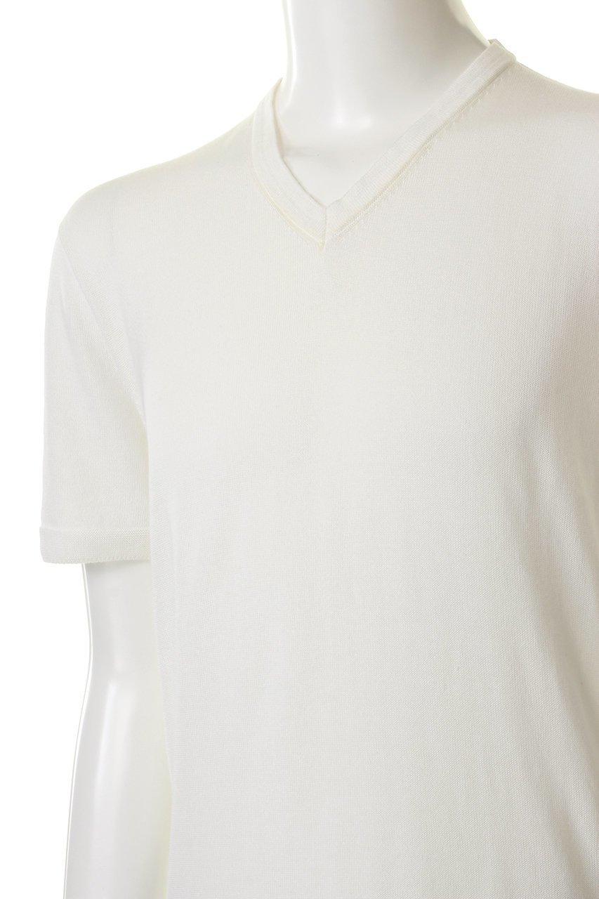 【プリスティン/PRISTINE / MEN】の【MEN】無縫製薄手半袖Vネックシャツ 人気、トレンドファッション・服の通販 founy(ファニー) 　ファッション　Fashion　メンズファッション　Fashion for Men　トップス・カットソー　Cut & Sew Tops　メンズシャツ　Shirts　ショート　Short, Short Length　シンプル　Simple, Minimal　スリーブ　Sleeve, Long Sleeve / Short Sleeve　半袖　Short Sleeve, Half Sleeve　other-5|ID: prp329100004910634 ipo3291000000036793800