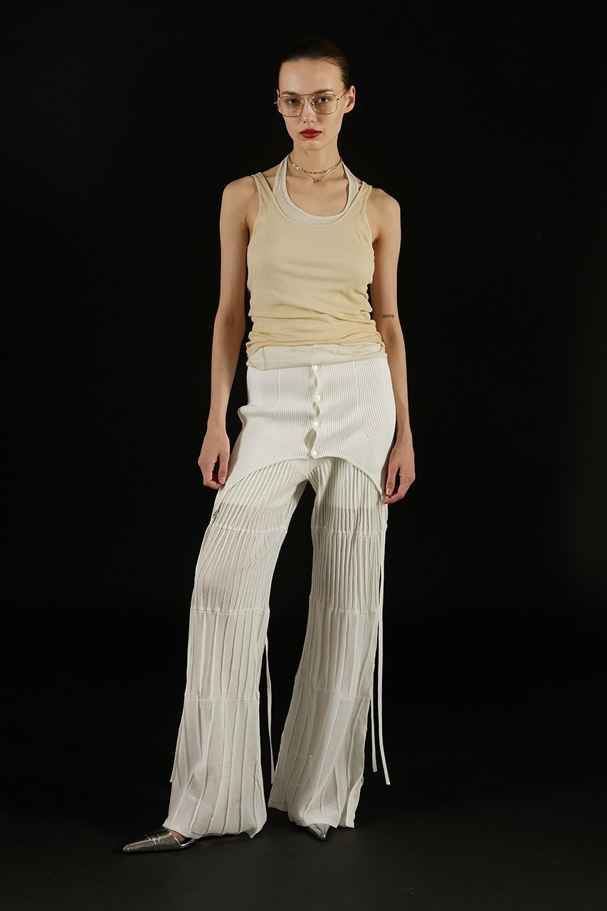 【プランク プロジェクト/PRANK PROJECT】のトリプルレイヤードホルタートップ / Triple Layered Halter Top 人気、トレンドファッション・服の通販 founy(ファニー) ファッション Fashion レディースファッション Fashion for Women トップス・カットソー Cut & Sew Tops キャミソール&ノースリーブ Camisoles & Sleeveless Tops シャツ・ブラウス・オフィスカジュアル Elegant Blouses & Button-Ups ロングTシャツ・Tシャツ Longline T-Shirts & Tees カットソー・ベーシックTシャツ Cut-and-Sewn Tops / Stretch Tees & Basics キャミソール Camisole, Spaghetti Strap Top シアー Sheer, See-Through タンク Tank Top, Sleeveless Top タンブラー Tumbler, Travel Mug プリーツ Pleats, Pleated ワッシャー Washer, Crinkled Finish エレガント 上品 Elegant other-6|ID: prp329100004910641 ipo3291000000036793872