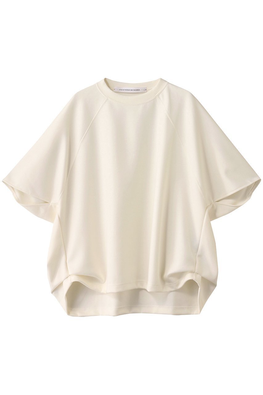 【プルミエ アロンディスモン/1er Arrondissement】の【COG THE BIG SMOKE】カットソー 人気、トレンドファッション・服の通販 founy(ファニー) ファッション Fashion レディースファッション Fashion for Women トップス・カットソー Cut & Sew Tops シャツ・ブラウス・オフィスカジュアル Elegant Blouses & Button-Ups ロングTシャツ・Tシャツ Longline T-Shirts & Tees カットソー・ベーシックTシャツ Cut-and-Sewn Tops / Stretch Tees & Basics カットソー Cut and Sewn Top ショート Short, Short Length スリム Slim, Slim Fit スリーブ Sleeve, Long Sleeve / Short Sleeve バランス Balance, Style Balance フォルム Silhouette, Form other-1|ID: prp329100004910657 ipo3291000000036794006