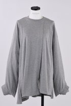 【ナゴンスタンス/nagonstans】のソフト天竺 スクエアスリーブロングTシャツ 人気、トレンドファッション・服の通販 founy(ファニー) ファッション Fashion レディースファッション Fashion for Women トップス・カットソー Cut & Sew Tops シャツ・ブラウス・オフィスカジュアル Elegant Blouses & Button-Ups ロングTシャツ・Tシャツ Longline T-Shirts & Tees カットソー・ベーシックTシャツ Cut-and-Sewn Tops / Stretch Tees & Basics スリーブ Sleeve, Long Sleeve / Short Sleeve ロング Long, Long-Length thumbnail Wolf|ID: prp329100004910669 ipo3291000000036794141