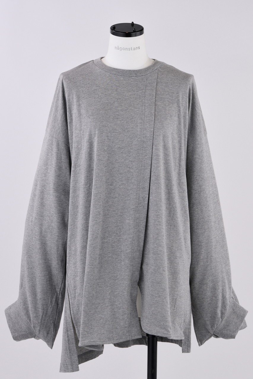 【ナゴンスタンス/nagonstans】のソフト天竺 スクエアスリーブロングTシャツ インテリア・キッズ・メンズ・レディースファッション・服の通販 founy(ファニー) ファッション Fashion レディースファッション Fashion for Women トップス・カットソー Cut & Sew Tops シャツ・ブラウス・オフィスカジュアル Elegant Blouses & Button-Ups ロングTシャツ・Tシャツ Longline T-Shirts & Tees カットソー・ベーシックTシャツ Cut-and-Sewn Tops / Stretch Tees & Basics スリーブ Sleeve, Long Sleeve / Short Sleeve ロング Long, Long-Length Wolf|ID: prp329100004910669 ipo3291000000036794141