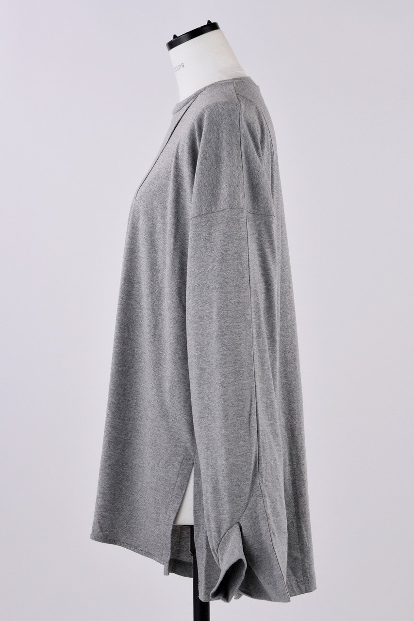 【ナゴンスタンス/nagonstans】のソフト天竺 スクエアスリーブロングTシャツ 人気、トレンドファッション・服の通販 founy(ファニー) ファッション Fashion レディースファッション Fashion for Women トップス・カットソー Cut & Sew Tops シャツ・ブラウス・オフィスカジュアル Elegant Blouses & Button-Ups ロングTシャツ・Tシャツ Longline T-Shirts & Tees カットソー・ベーシックTシャツ Cut-and-Sewn Tops / Stretch Tees & Basics スリーブ Sleeve, Long Sleeve / Short Sleeve ロング Long, Long-Length other-2|ID: prp329100004910669 ipo3291000000036845435