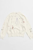 【メゾンスペシャル/MAISON SPECIAL】のVintage Style Drawing Sweatshirt/ヴィンテージドローイングスウェット WHT(ホワイト)|ID: prp329100004910680 ipo3291000000036794275