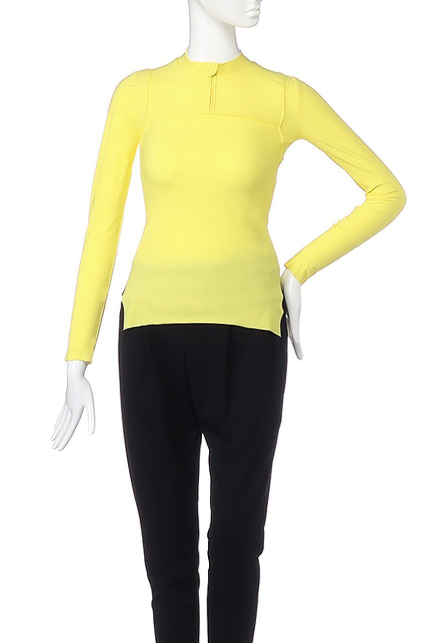 【エンフォルド/ENFOLD】のトリコットストレッチ ハーフzipロンT /Tシャツ 人気、トレンドファッション・服の通販 founy(ファニー) 　ファッション　Fashion　レディースファッション　Fashion for Women　トップス・カットソー　Cut & Sew Tops　シャツ・ブラウス・オフィスカジュアル　Elegant Blouses & Button-Ups　ロングTシャツ・Tシャツ　Longline T-Shirts & Tees　カットソー・ベーシックTシャツ　Cut-and-Sewn Tops / Stretch Tees & Basics　カットソー　Cut and Sewn Top　コンパクト　Compact, Small Size　ストレッチ　Stretch, Stretchy Fabric　スリーブ　Sleeve, Long Sleeve / Short Sleeve　トレンド　Trend, Trending Now　ハーフ　Half, Half-Length　パイピング　Piping, Trim Design　ロング　Long, Long-Length　other-2|ID: prp329100004910699 ipo3291000000036845655