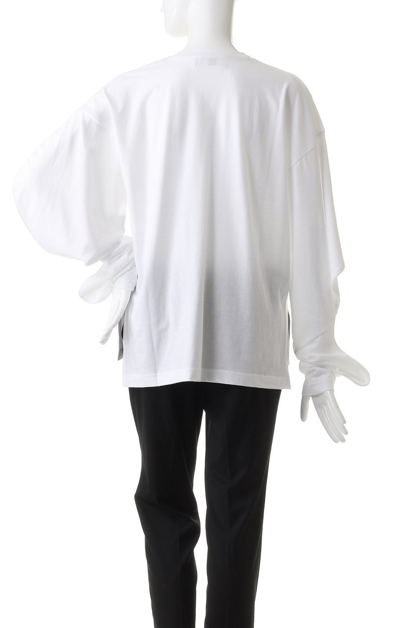 【ナゴンスタンス/nagonstans】のSingle Jersey Twist Sleeve ロングTシャツ 人気、トレンドファッション・服の通販 founy(ファニー) ファッション Fashion レディースファッション Fashion for Women トップス・カットソー Cut & Sew Tops シャツ・ブラウス・オフィスカジュアル Elegant Blouses & Button-Ups ロングTシャツ・Tシャツ Longline T-Shirts & Tees カットソー・ベーシックTシャツ Cut-and-Sewn Tops / Stretch Tees & Basics サロペット Overalls, Salopette スリーブ Sleeve, Long Sleeve / Short Sleeve モチーフ Motif, Design Theme ロング Long, Long-Length other-4|ID: prp329100004910705 ipo3291000000036794719