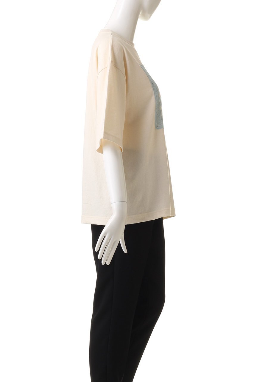 【プリスティン/PRISTINE】のRe-COTTONバンダナTシャツ 人気、トレンドファッション・服の通販 founy(ファニー) ファッション Fashion レディースファッション Fashion for Women トップス・カットソー Cut & Sew Tops シャツ・ブラウス・オフィスカジュアル Elegant Blouses & Button-Ups ロングTシャツ・Tシャツ Longline T-Shirts & Tees カットソー・ベーシックTシャツ Cut-and-Sewn Tops / Stretch Tees & Basics ショート Short, Short Length スリーブ Sleeve, Long Sleeve / Short Sleeve デニム Denim, Jeans Material ハーフ Half, Half-Length バンダナ Bandana, Head Scarf other-3|ID: prp329100004910708 ipo3291000000036794835