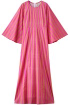【エスゼット ブロックプリント/SZ Blockprints】のSTEVIE DRESS THICK STRIPE フレアスリーブワンピース 人気、トレンドファッション・服の通販 founy(ファニー) ファッション Fashion レディースファッション Fashion for Women ワンピース Dresses フォーマル・パーティードレス・結婚式用ドレス Elegant & Casual Dresses チュニック Tunic Tops & Dresses オケージョン Occasion Wear シューズ Shoes, Footwear ストライプ Stripe, Striped Pattern スリーブ Sleeve, Long Sleeve / Short Sleeve チュニック Tunic, Long Top フィット Fit, Slim Fit リゾート Resort, Vacation Style エレガント 上品 Elegant 夏 Summer 春 Spring S/S・春夏 SS, Spring/Summer, Warm Season thumbnail ピンク|ID: prp329100004910713 ipo3291000000036794871