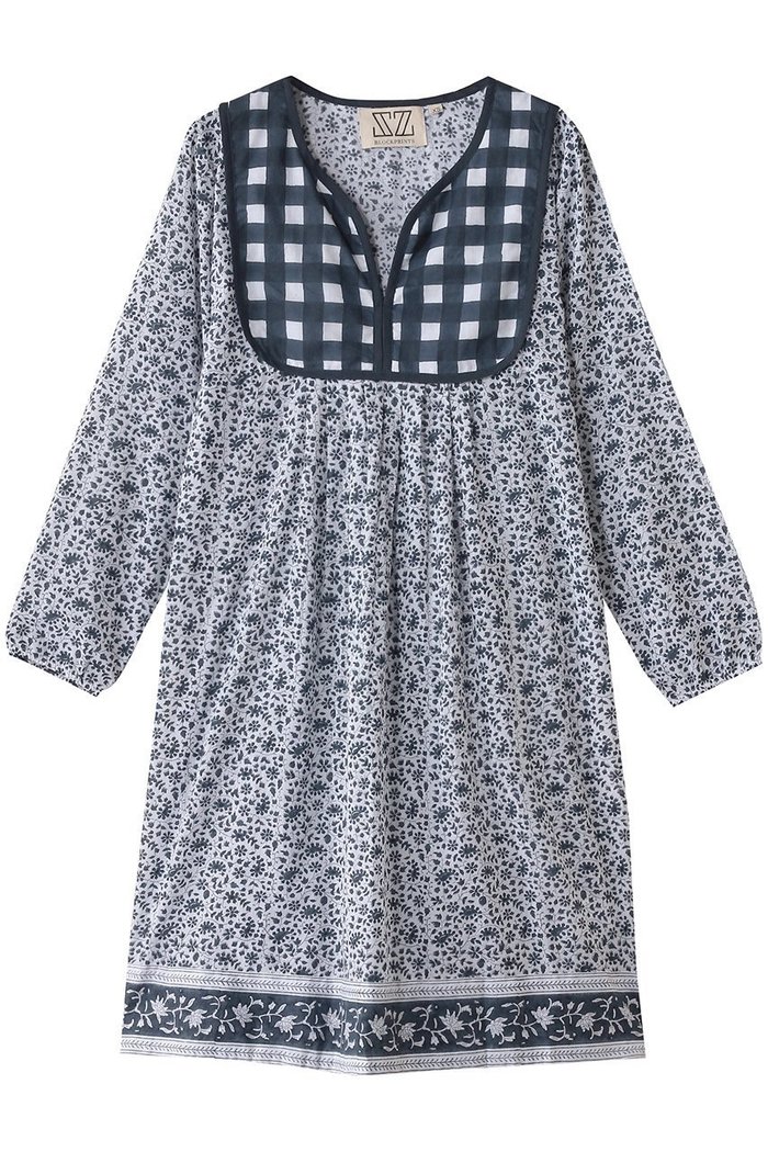 【エスゼット ブロックプリント/SZ Blockprints】のJAIPUR DRESS DITSY ミニワンピース インテリア・キッズ・メンズ・レディースファッション・服の通販 founy(ファウニー) https://founy.com/ ファッション Fashion レディースファッション Fashion for Women ワンピース Dresses フォーマル・パーティードレス・結婚式用ドレス Elegant & Casual Dresses チュニック Tunic Tops & Dresses チュニック Tunic, Long Top フェミニン Feminine, Girly プリント Print, Printed Pattern 夏 Summer 春 Spring S/S・春夏 SS, Spring/Summer, Warm Season |ID: prp329100004910716 ipo3291000000036794890