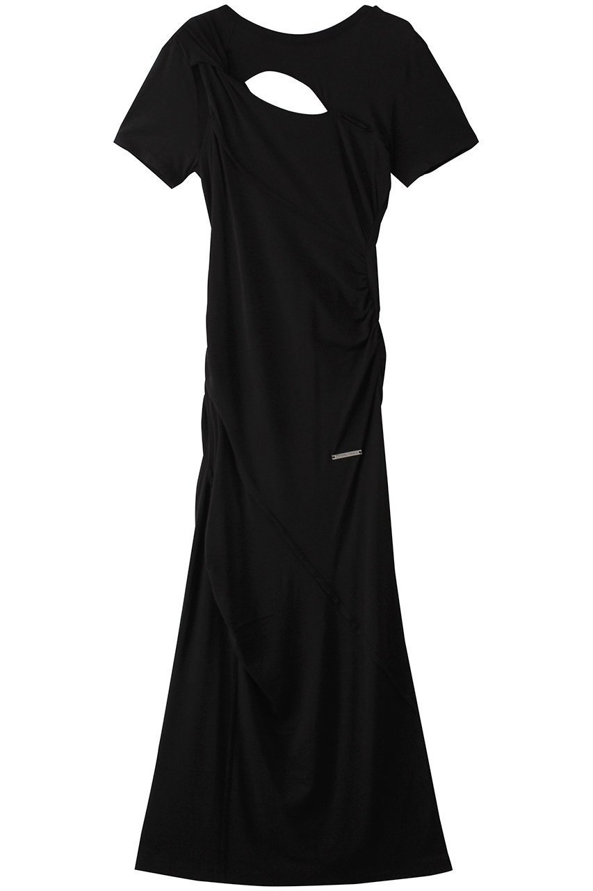 【プランク プロジェクト/PRANK PROJECT】のアシンメトリーツイストマキシドレス / Asymmetrical Twist Maxi Dress 人気、トレンドファッション・服の通販 founy(ファニー) ファッション Fashion レディースファッション Fashion for Women ワンピース Dresses フォーマル・パーティードレス・結婚式用ドレス Elegant & Casual Dresses チュニック Tunic Tops & Dresses マキシ丈ワンピース・ロングドレス Maxi Dresses / Long One-Pieces ギャザー Gathered, Ruffled スリット Slit, Slit Detail チュニック Tunic, Long Top ツイスト Tweed, Tweed Fabric フロント Front, Front Design リラックス Relax, Relaxed Fit ロング Long, Long-Length 旅行 Travel other-1|ID: prp329100004910719 ipo3291000000036794912