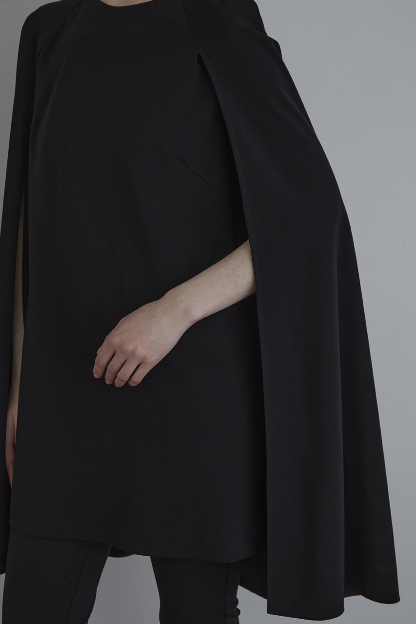 【ル フィル/LE PHIL】のケープドレス 人気、トレンドファッション・服の通販 founy(ファニー) 　ファッション　Fashion　レディースファッション　Fashion for Women　ワンピース　Dresses　フォーマル・パーティードレス・結婚式用ドレス　Elegant & Casual Dresses　チュニック　Tunic Tops & Dresses　エレガント 上品　Elegant　クラシカル　Classical, Vintage-Inspired　チュニック　Tunic, Long Top　ドレス　Dress, One-Piece　ドレープ　Drape, Draping Fabric　フレア　Flare, Flared　再入荷　Restock / Back in Stock　other-6|ID: prp329100004910729 ipo3291000000036794991