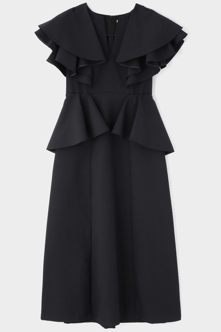 【ル フィル/LE PHIL】のジャカードワンピース 人気、トレンドファッション・服の通販 founy(ファニー) 　ファッション　Fashion　レディースファッション　Fashion for Women　ワンピース　Dresses　チュニック　Tunic Tops & Dresses　ジャカード／ジャガード　Jacquard, Woven Pattern　チュニック　Tunic, Long Top　ドレス　Dress, One-Piece　モチーフ　Motif, Design Theme　ラッフル　Ruffle, Frill　 other-1|ID: prp329100004910733 ipo3291000000036795017