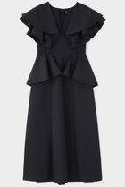 【ル フィル/LE PHIL】のジャカードワンピース 人気、トレンドファッション・服の通販 founy(ファニー) ファッション Fashion レディースファッション Fashion for Women ワンピース Dresses チュニック Tunic Tops & Dresses ジャカード／ジャガード Jacquard, Woven Pattern チュニック Tunic, Long Top ドレス Dress, One-Piece モチーフ Motif, Design Theme ラッフル Ruffle, Frill thumbnail ブラック|ID: prp329100004910733 ipo3291000000036795018