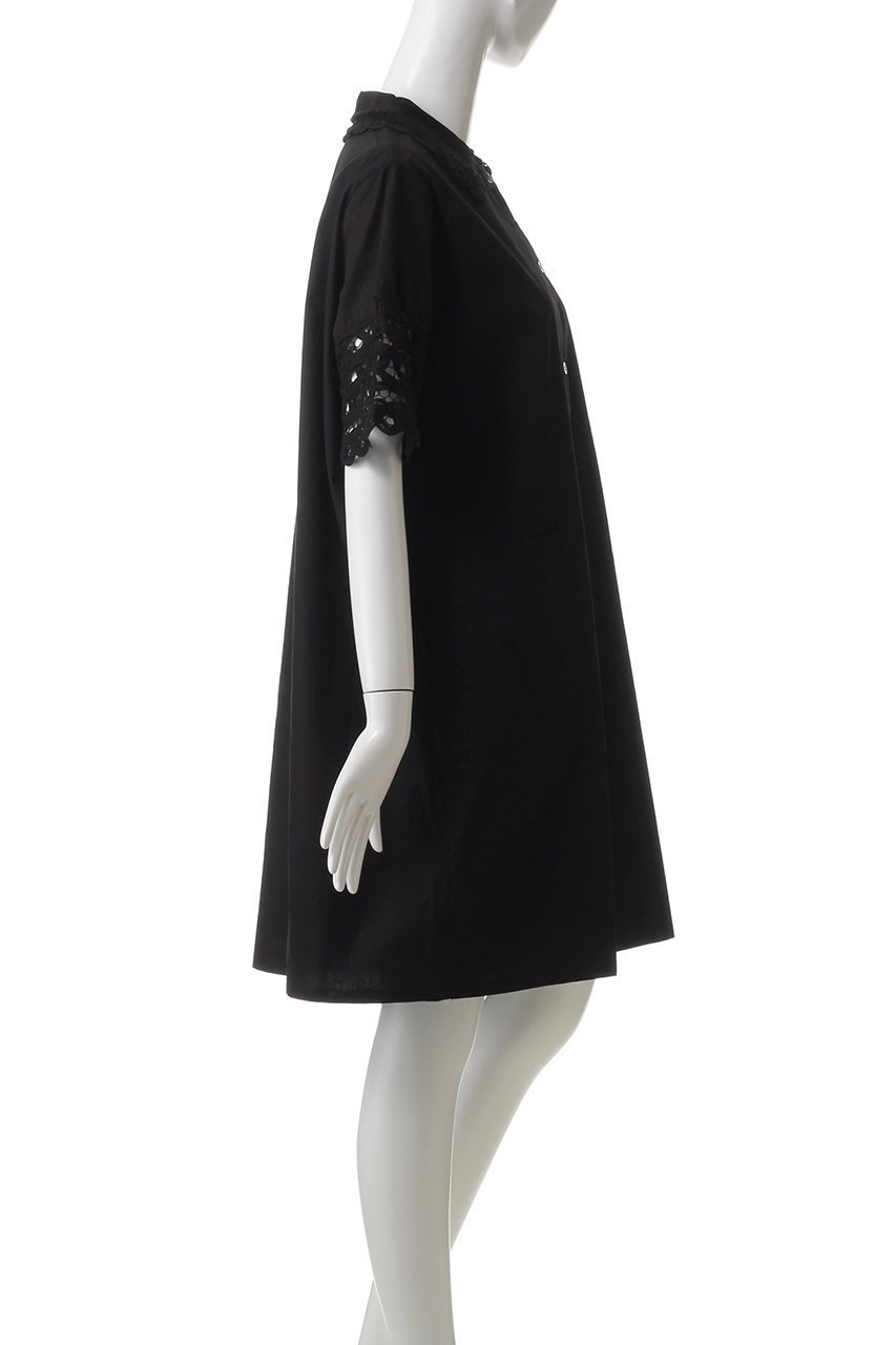 【ミズイロ インド/mizuiro ind】のbatten lace wide shirt OP ワンピース 人気、トレンドファッション・服の通販 founy(ファニー) 　ファッション　Fashion　レディースファッション　Fashion for Women　ワンピース　Dresses　チュニック　Tunic Tops & Dresses　チュニック　Tunic, Long Top　フェミニン　Feminine, Girly　フロント　Front, Front Design　レース　Lace, Lace Fabric　エレガント 上品　Elegant　other-3|ID: prp329100004910740 ipo3291000000036795092