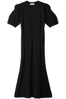 【リムアーク/RIM.ARK】のCurve line sleeve knit OP/ニットワンピース 人気、トレンドファッション・服の通販 founy(ファニー) ファッション Fashion レディースファッション Fashion for Women ワンピース Dresses ニットワンピース Knit Dresses チュニック Tunic Tops & Dresses スリーブ Sleeve, Long Sleeve / Short Sleeve チュニック Tunic, Long Top パイピング Piping, Trim Design フレア Flare, Flared ロング Long, Long-Length |ID:prp329100004910751