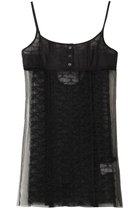 【メゾンスペシャル/MAISON SPECIAL】のTulle Ribbon Camisole Dress/チュールリボンキャミワンピース 人気、トレンドファッション・服の通販 founy(ファニー) ファッション Fashion レディースファッション Fashion for Women ワンピース Dresses フォーマル・パーティードレス・結婚式用ドレス Elegant & Casual Dresses キャミソールワンピース Camisole Dresses チュニック Tunic Tops & Dresses おすすめ Recommended / Our Picks チュニック Tunic, Long Top チュール Tulip, Tulip Motif トレンド Trend, Trending Now ドッキング Docking, Mixed Material ロング Long, Long-Length 無地 Plain, Solid Color thumbnail BLK(ブラック)|ID: prp329100004910775 ipo3291000000036795436