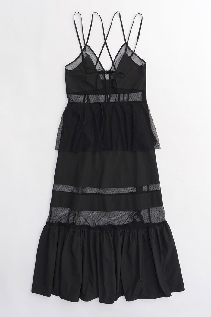 【メゾンスペシャル/MAISON SPECIAL】のDot Pattern Tulle One-piece Dress/ドットチュールティアードワンピース インテリア・キッズ・メンズ・レディースファッション・服の通販 founy(ファニー) https://founy.com/ ファッション Fashion レディースファッション Fashion for Women ワンピース Dresses フォーマル・パーティードレス・結婚式用ドレス Elegant & Casual Dresses チュニック Tunic Tops & Dresses キャミワンピース Cami Dress, Slip Dress スニーカー Sneakers, Trainers スポーティ Sporty, Casual Athletic チュニック Tunic, Long Top チュール Tulip, Tulip Motif ロマンティック Romantic, Feminine Style ロング Long, Long-Length エレガント 上品 Elegant 夏 Summer |ID: prp329100004910778 ipo3291000000036795472