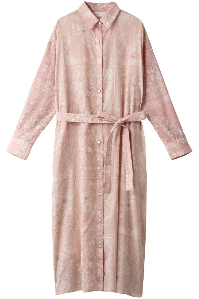 【プリスティン/PRISTINE】のバンダナプリントロングシャツワンピース インテリア・キッズ・メンズ・レディースファッション・服の通販 founy(ファニー) https://founy.com/ ファッション Fashion レディースファッション Fashion for Women ワンピース Dresses シャツワンピース / 1枚で着映えコーデ Shirt Dresses チュニック Tunic Tops & Dresses チュニック Tunic, Long Top 春 Spring 羽織 Haori, Light Jacket |ID: prp329100004910794 ipo3291000000036795647